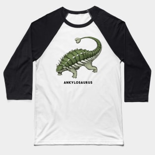 Ankylosaurus Baseball T-Shirt